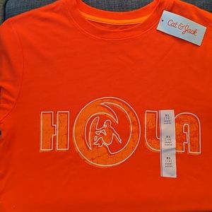 Boys orange t-shirt